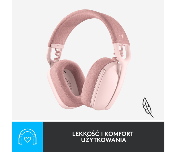 LOGICOM Zone Vibe 100 Rose - 1075318 - zdjęcie 11